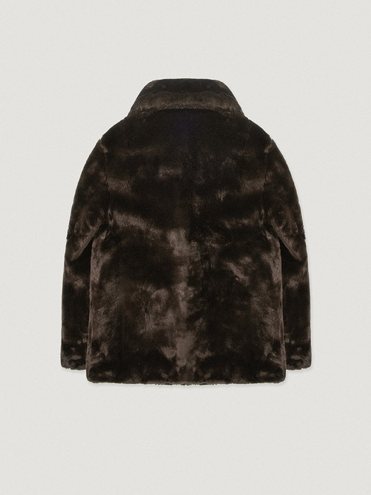 Eco Soft Brown Fur Jacket