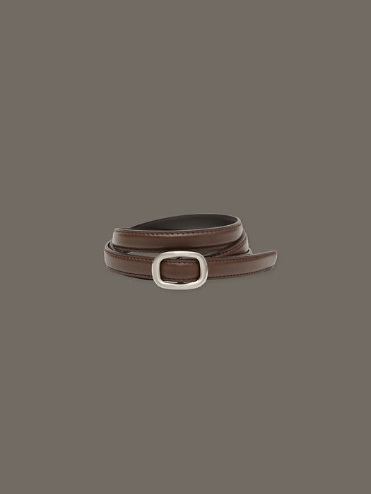 SLIM COW LEATHER BELT