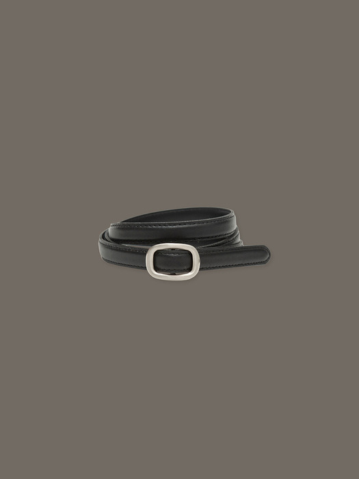 SLIM COW LEATHER BELT