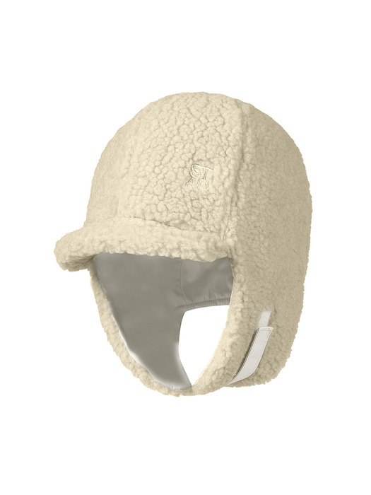 (UNI) Shearing Hat_Ivory