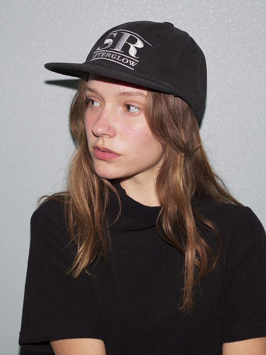 SR LOGO CAP - BLACK