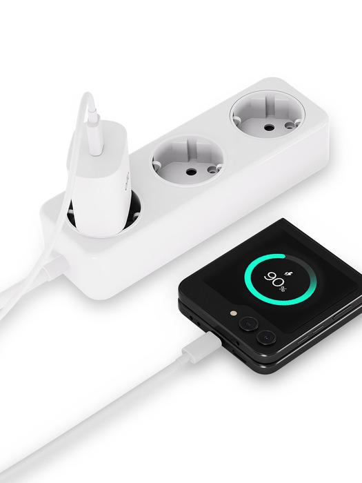 [리뷰이벤트] 알로코리아 컴팩트 25W C타입 초고속충전기+고속충전 케이블 UC125PPS