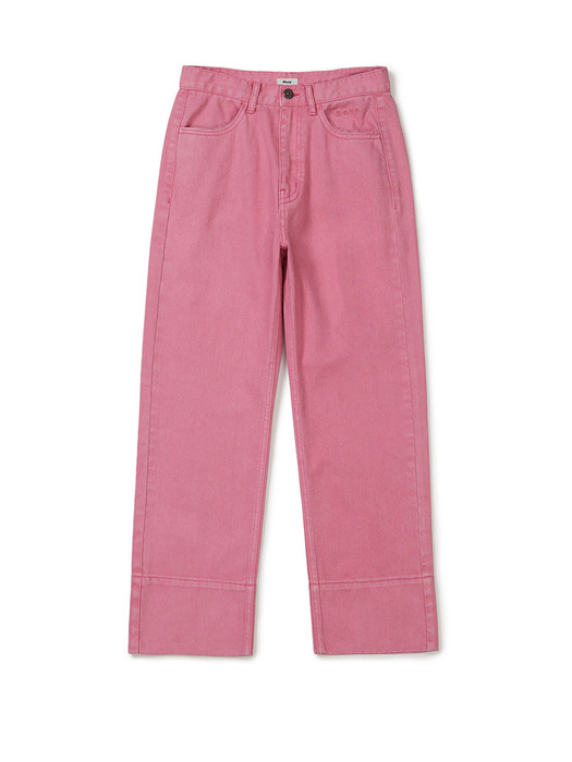 [Mmlg W] COTTON PANTS (PINK)