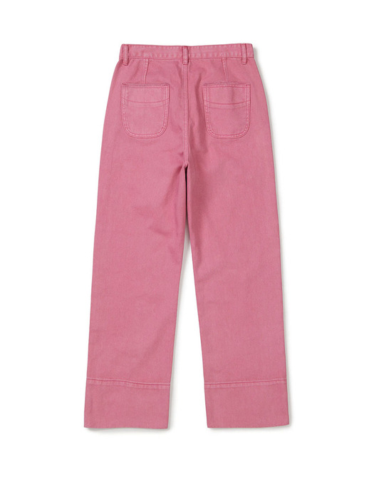 [Mmlg W] COTTON PANTS (PINK)