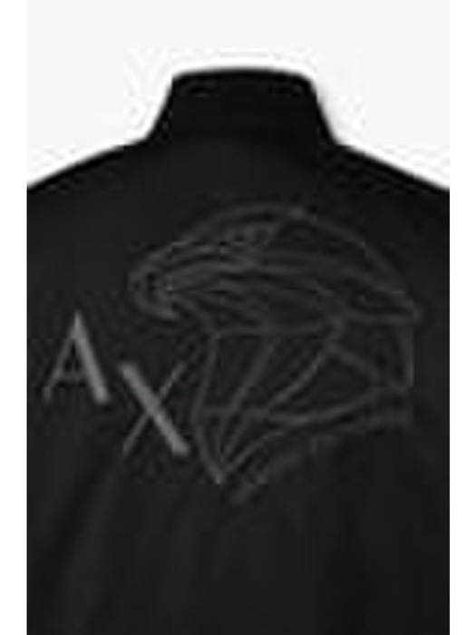 AX 남성 자수 AX 로고 봄버 자켓-블랙(A414110007)