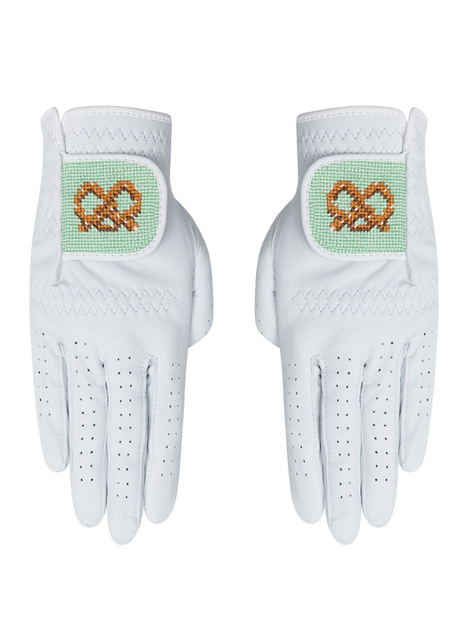 Pretzel Needlepoint Glove (Pair)
