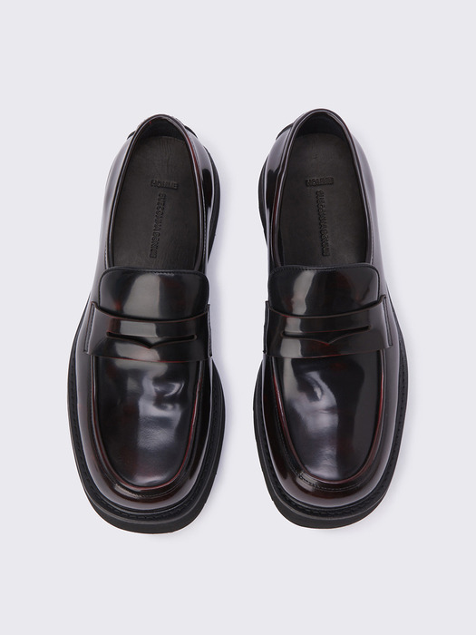 Trendy loafer(wine)_DG1DS24402WIN