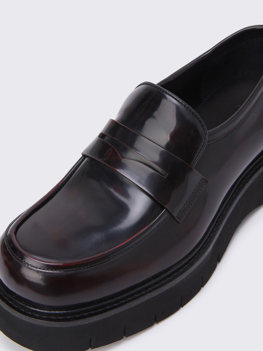 Trendy loafer(wine)_DG1DS24402WIN