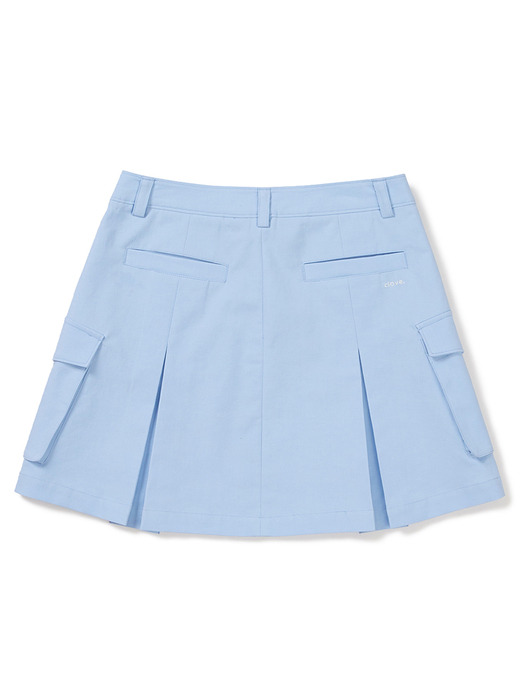 [24SS clove] Cargo Skirt (Sky Blue)