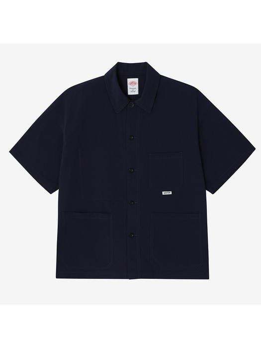 [본사정품] 단톤 남성 커버올 셔츠  (NVY)(ADTM2410239-NVY)