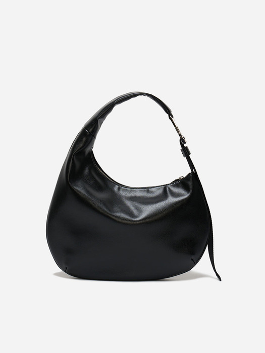 UNBALANCE HOBO BAG_black