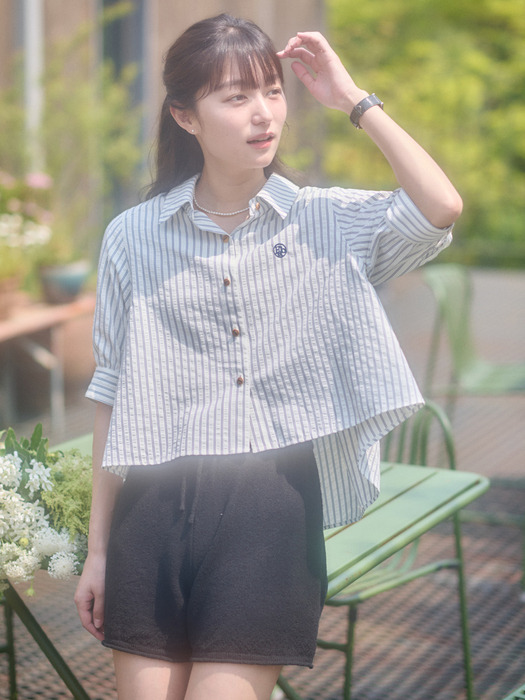 Back Pleats Blouse_2color