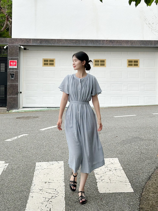 섬머 롱 드레스 스카이블루  SUMMER LONG DRESS SKY BLUE  4차