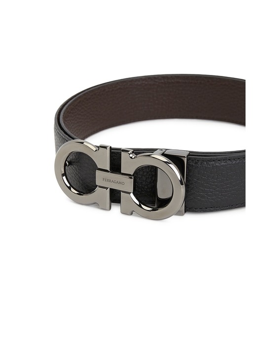 FERRAGAMO 페라가모 간치니 남성 양면 벨트 67 9710 022 0689134 (프리컷팅)