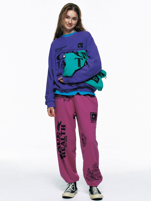 CENTAUR UNIVERSE SWEATPANTS_MAGENTA