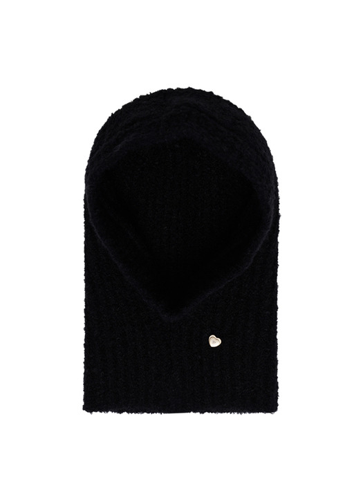 Dive boucle knit balaclava