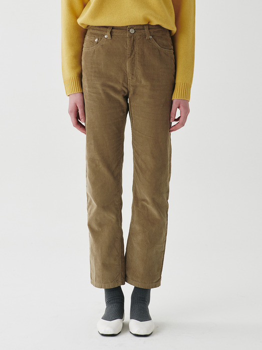 Slim Fit Corduroy Pants_3color