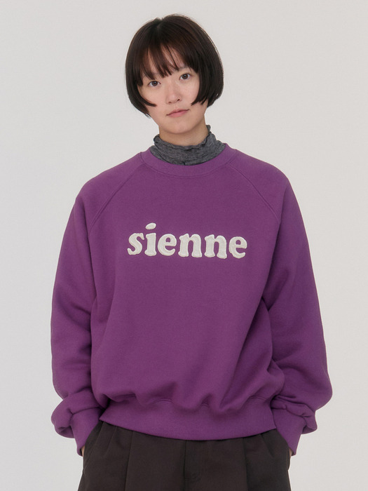 Sienne Satin Sweatshirts (Purple)