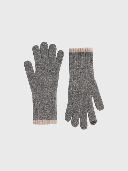 [선물포장] Nelly Knit Gloves_2colors