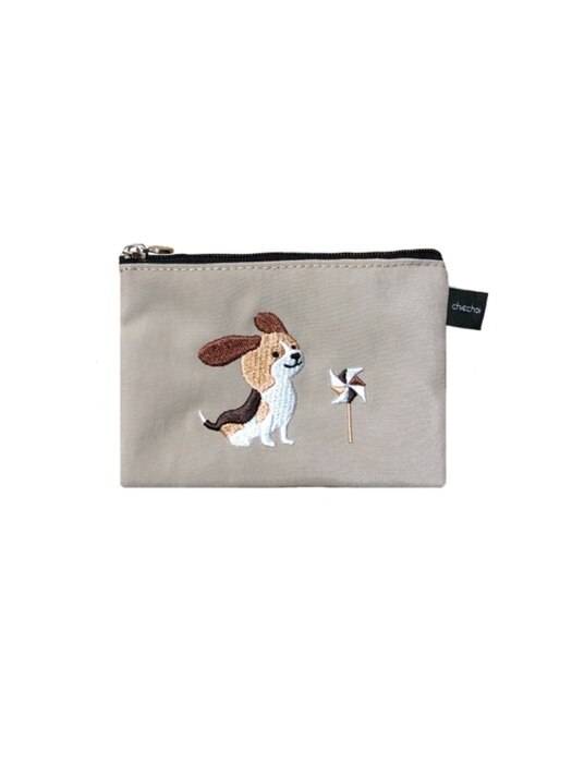 windmill beagle card pouch