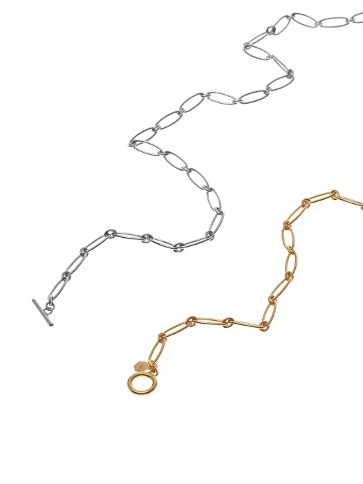 Flow Round Chain Necklace