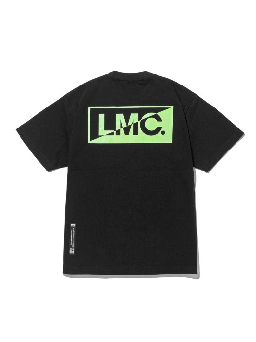 LMC x WC HALF LOGO TEE_black