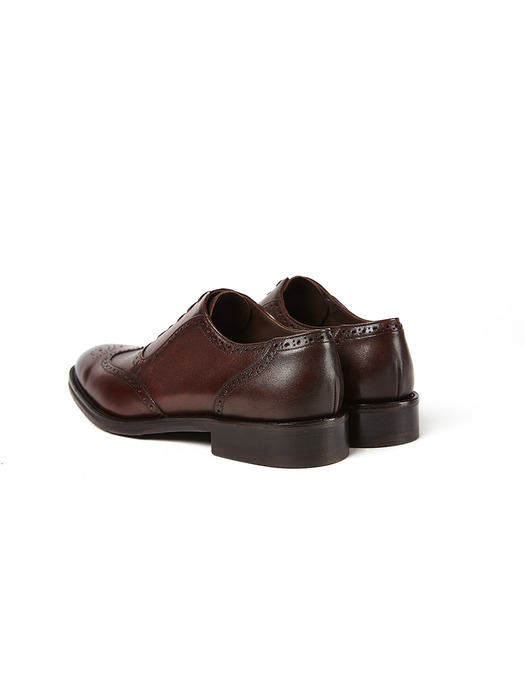 MIRAVO1_ WING TIP BALMORAL(DARK WINE)