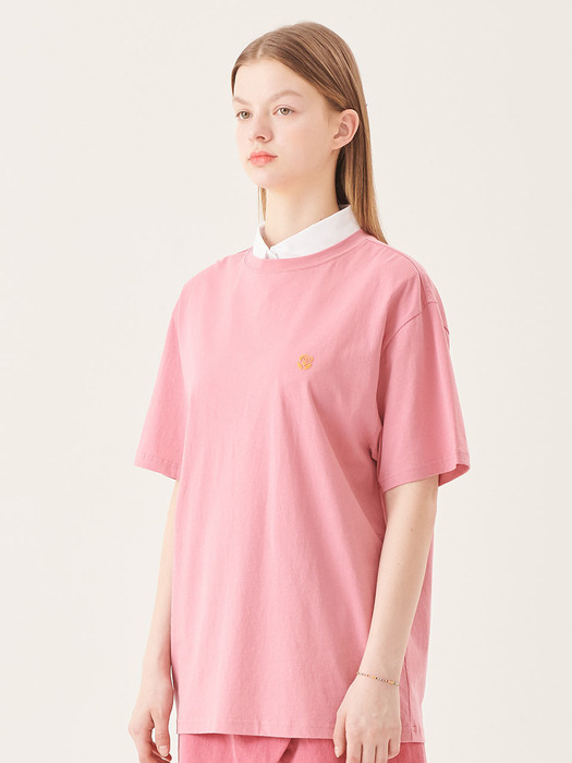 Rose High frequency T-shirts [PINK]