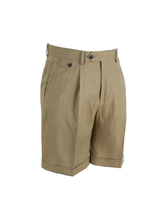 HBT Linen Shorts (Beige)