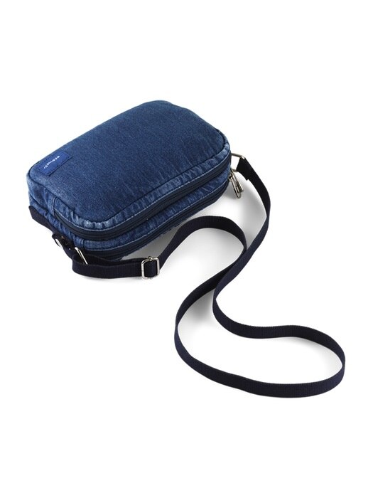 Washed Denim Travel Bag