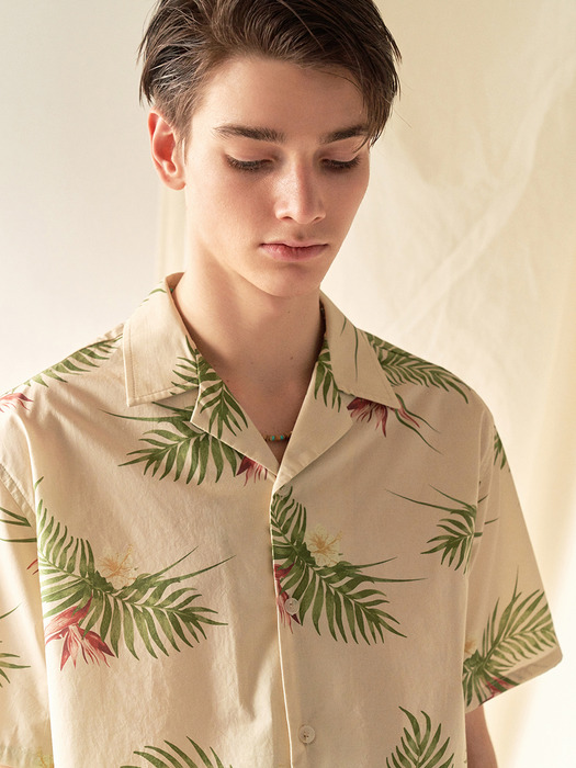 20s HAWAIIAN SHIRT (BEIGE)