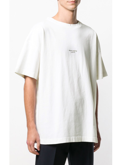19F/W 가먼트 다이드 오버핏 로고 티셔츠 BL0006 183