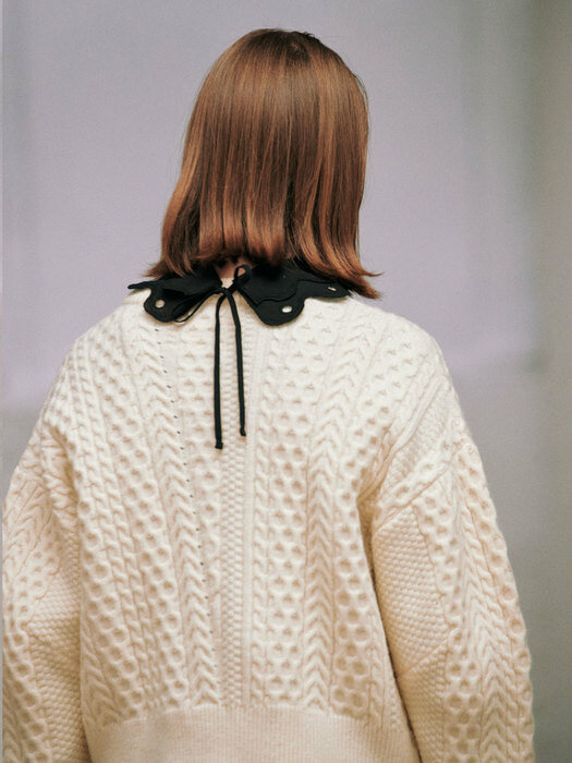 Maty Cable Knit_Ivory