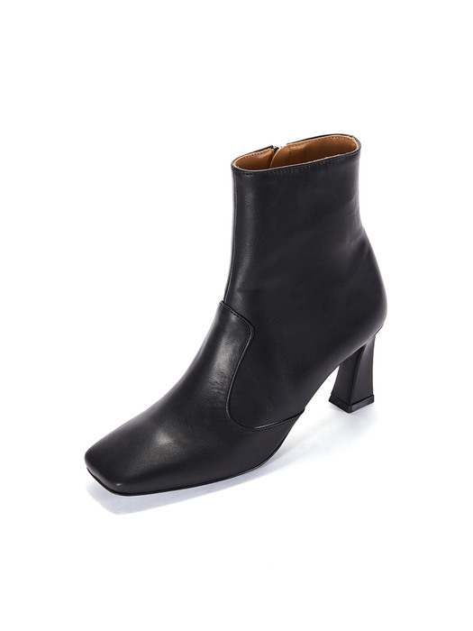 Block Ankle Boots_Black