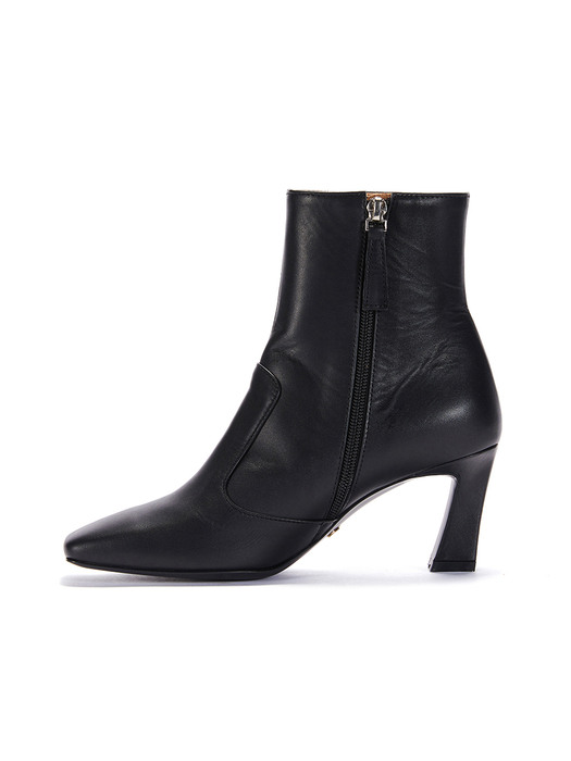 Block Ankle Boots_Black