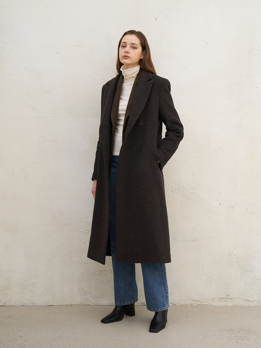 Ludi Double Wool Coat_Brown