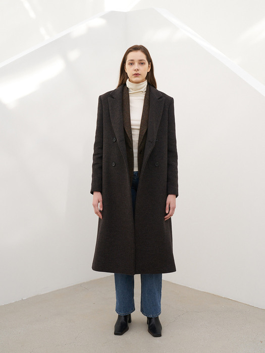 Ludi Double Wool Coat_Brown