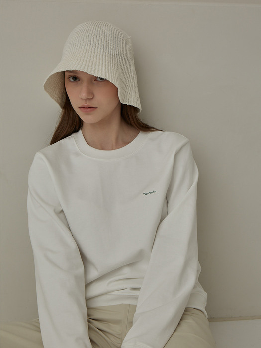 ParAvion Logo Basic Sweatshirt (JUST305-05)