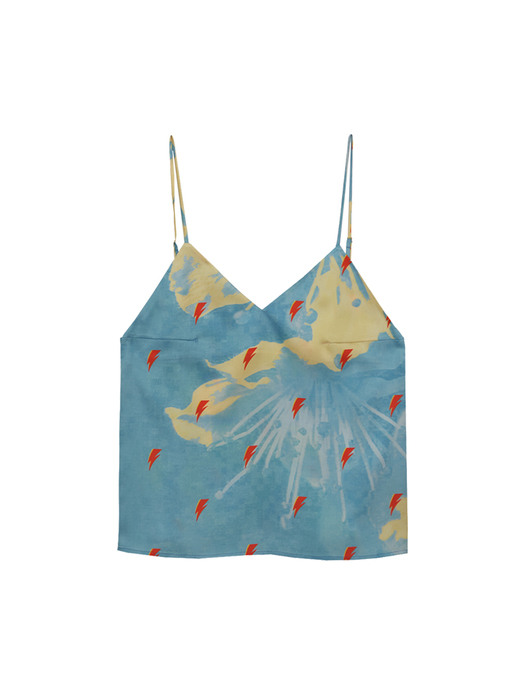 BOWIE PAJAMA CAMISOLE(SKY BLUE)