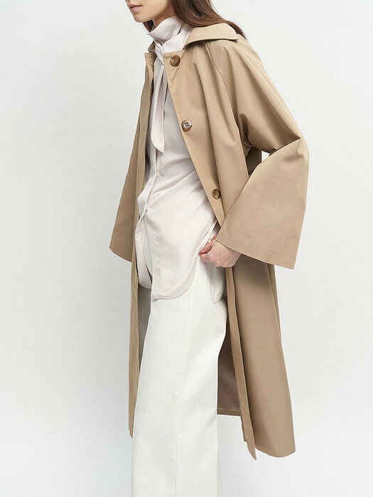 BEIGE MIA DAY TRENCH