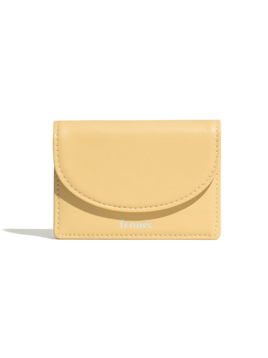 HALFMOON ACCORDION POCKET - TINT YELLOW