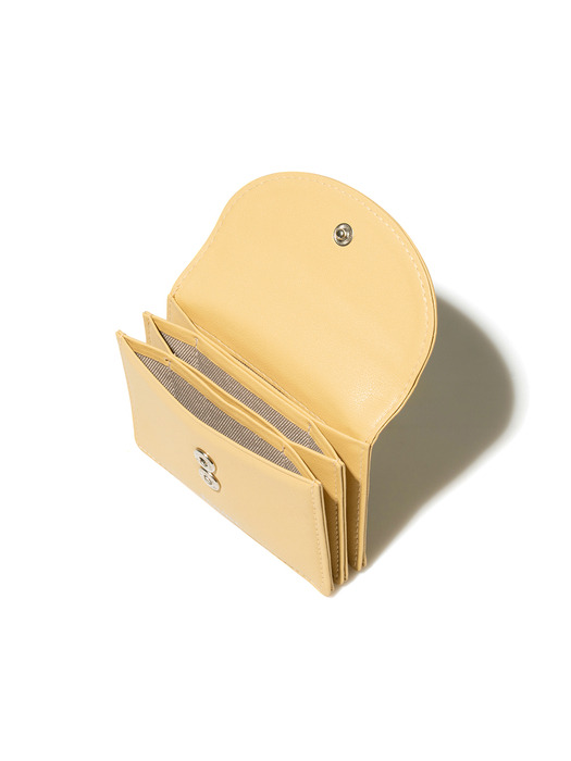 HALFMOON ACCORDION POCKET - TINT YELLOW