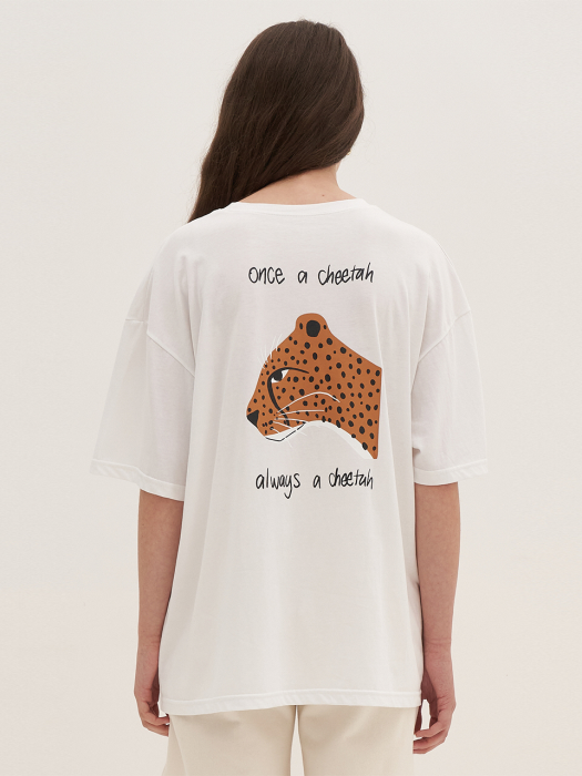 Cheetah t-shirts White