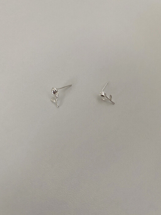 [925silver]Tulip earring
