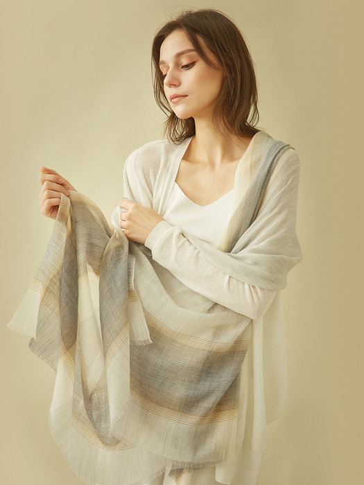 100% 캐시미어 라이트 스카프 Cashmere Light Scarf (9color)