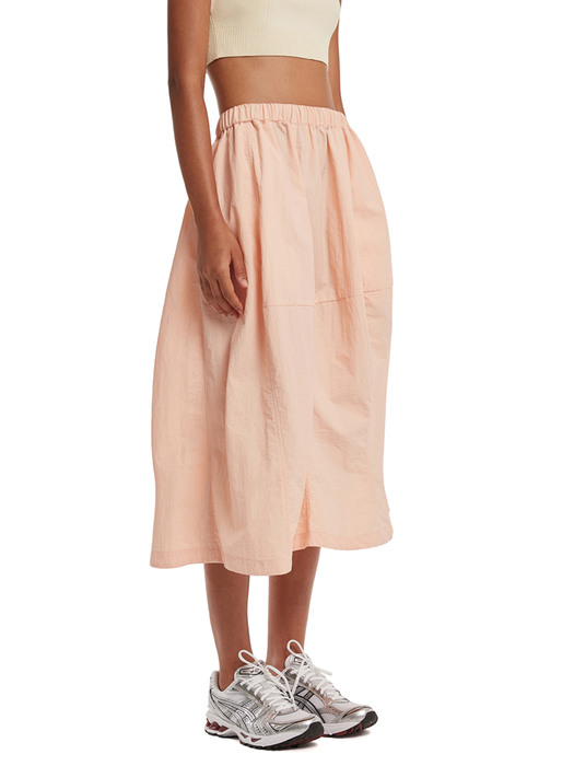 Asymmetric Skirt_Pink