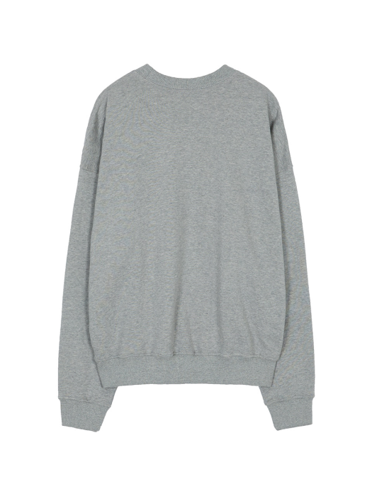 HIDEOUT Print Sweatshirt in Grey VW2SE115-12