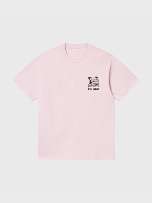 Surf Shop Tee - Pink 