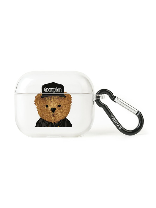 AirPods 3rd Generation CASE COMPTON BEAR CLEAR
