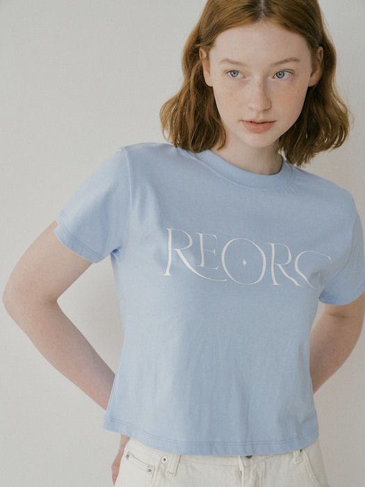 PIC REORG SPARKLE T-SHIRTS SKY BLUE